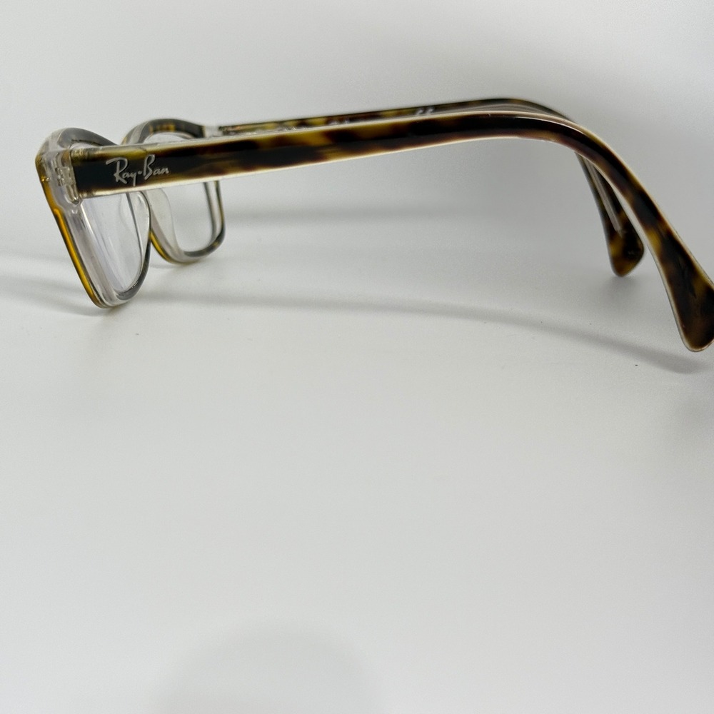 Ray-Ban RB 1550 3602 Tortoise Shell Eyeglasses Frames 48-15-130 Brown 21777 - Picture 2 of 7